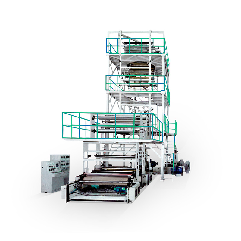 MF-GS系列Three to Five Layers Co-extrusion Film Blowing Machine Set (IBC Film Tube Inner Cooling System)